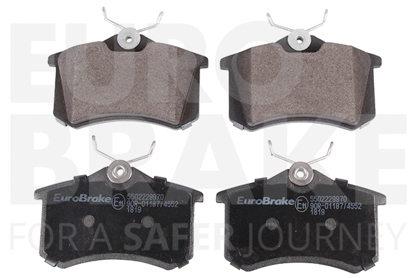 Kit de plaquettes de frein, frein à disque EUROBRAKE 5502229970