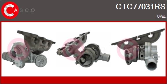 Turbocompresseur, suralimentation CASCO CTC77031RS