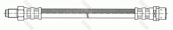 Flexible de frein GIRLING 9002353