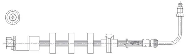 Flexible de frein Technika 43722