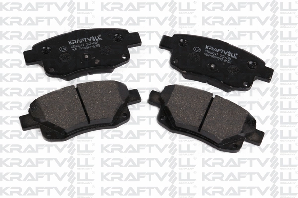 Kit de plaquettes de frein, frein à disque KRAFTVOLL GERMANY 07010047