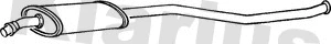 Silencieux central KLARIUS 250057