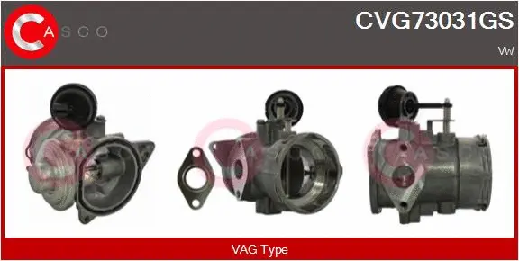 Vanne EGR CASCO CVG73031GS