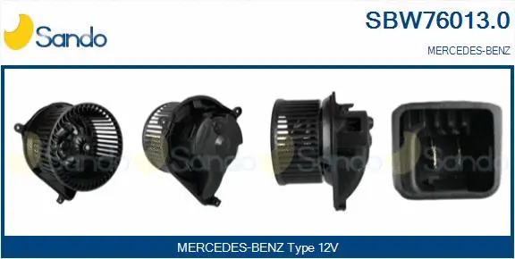 Pulseur d'air habitacle SANDO SBW76013.0