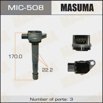 Bobine d'allumage MASUMA MIC-508