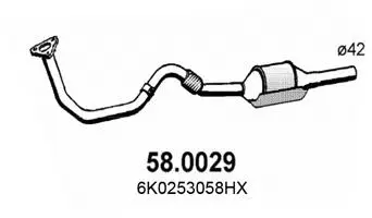 Catalyseur ASSO 58.0029