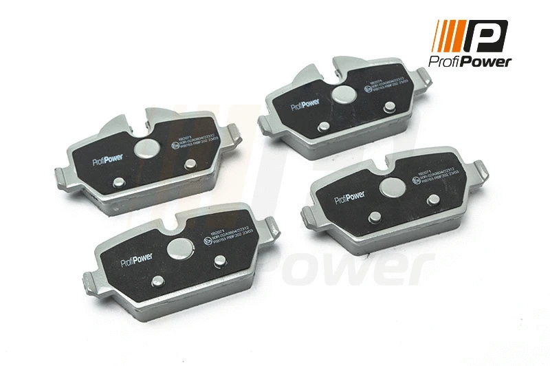 Kit de plaquettes de frein, frein à disque ProfiPower 1B2071