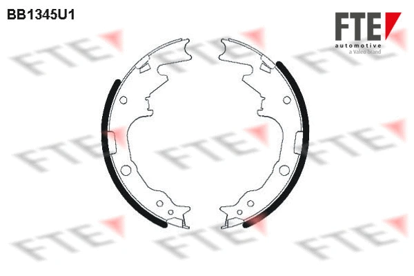 Jeu de mâchoires de frein FTE 9100098