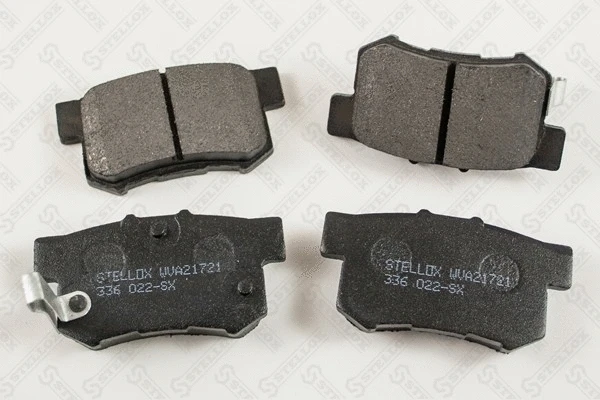 Kit de plaquettes de frein, frein à disque STELLOX 336 022-SX