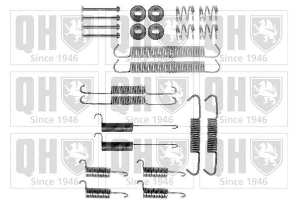 Kit d'accessoires, mâchoire de frein QUINTON HAZELL BFK358