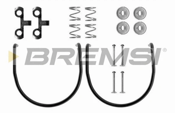 Kit d'accessoires, mâchoire de frein BREMSI SK0587