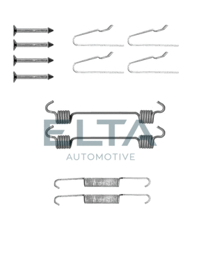 Kit d'accessoires, mâchoires de frein de stationnement ELTA AUTOMOTIVE EA8119