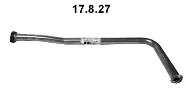 Tuyau d'échappement EBERSPÄCHER 17.8.27