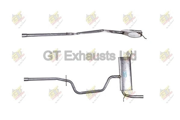 Silencieux arrière GT Exhausts GSE171