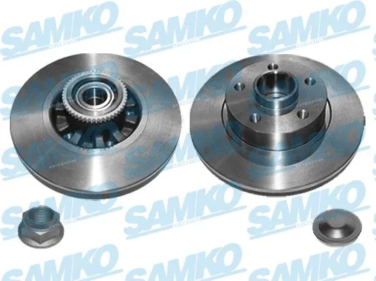 Disque de frein SAMKO R1072PCA