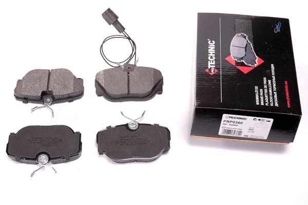 Kit de plaquettes de frein, frein à disque PROTECHNIC PRP0360