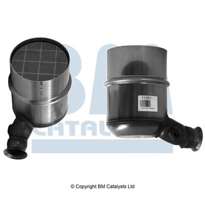 Filtre à particules / à suie, échappement BM CATALYSTS BM11351HP