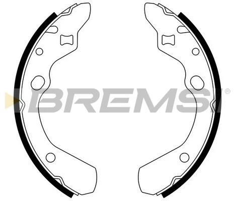Jeu de mâchoires de frein BREMSI GF0775