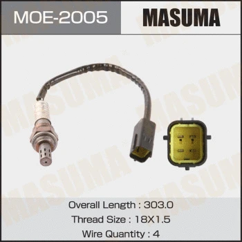 Sonde lambda MASUMA MOE-2005