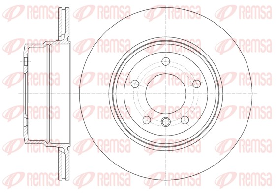 Disque de frein REMSA 61336.10