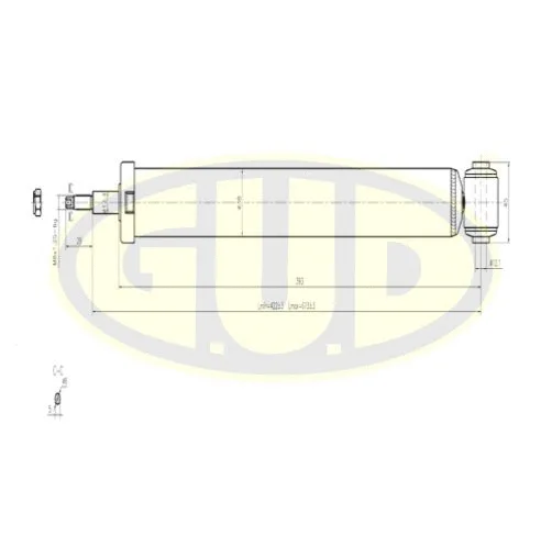 Amortisseur G.U.D. GSA553308