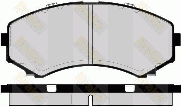 Kit de plaquettes de frein, frein à disque Brake ENGINEERING PA1493