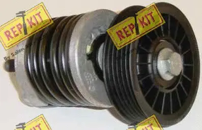 Tendeur de courroie, courroie trapézoïdale à nervures REPKIT RKT1374