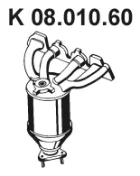 Catalyseur EBERSPÄCHER 08.010.60