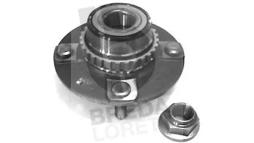 Kit de roulements de roue BREDA LORETT KRT7626