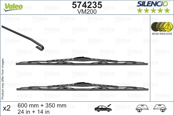 Balai d'essuie-glace VALEO 574235