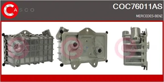Radiateur d'huile CASCO COC76011AS