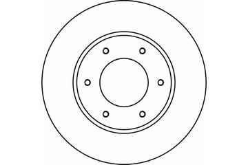 Disque de frein ABTEX BD788V