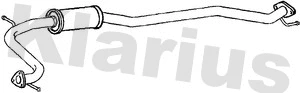 Silencieux central KLARIUS 250941