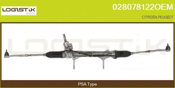 Crémaillère de direction LGK 028078122OEM
