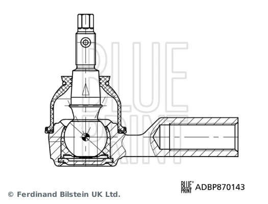 Rotule de barre de connexion BLUE PRINT ADBP870143