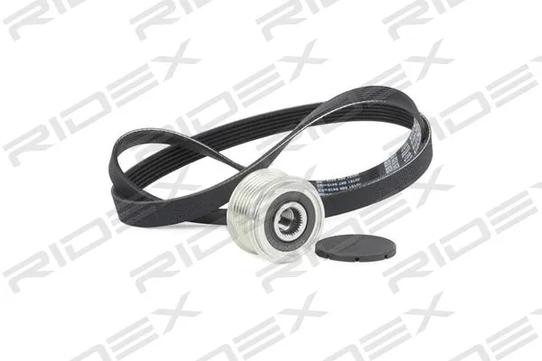 Jeu de courroies trapézoïdales à nervures RIDEX 542R0439