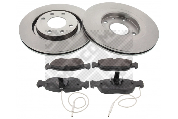 Kit de freins, frein à disques MAPCO 47451