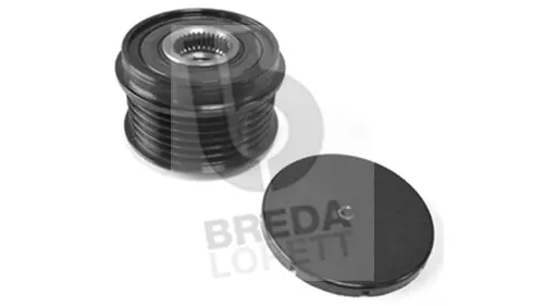 Poulie roue libre, alternateur BREDA LORETT RLA3557
