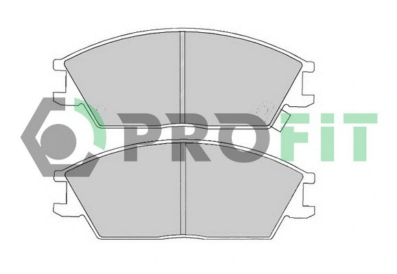 Kit de plaquettes de frein, frein à disque PROFIT 5000-0435