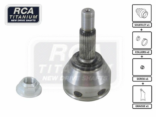 Jeu de joints, arbre de transmission RCA FRANCE AF94