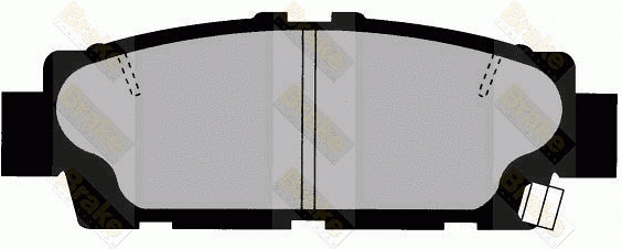 Kit de plaquettes de frein, frein à disque Brake ENGINEERING PA1536