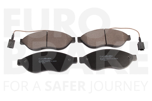 Kit de plaquettes de frein, frein à disque EUROBRAKE 5502221959
