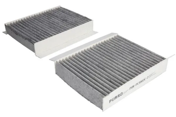 Filtre, air de l'habitacle PURRO PUR-PC1002C-2