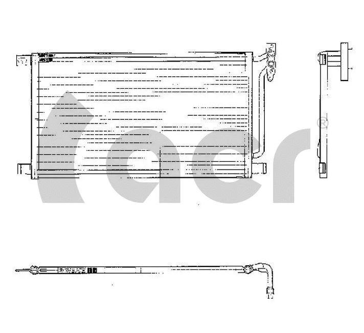Condenseur, climatisation ACR 300269