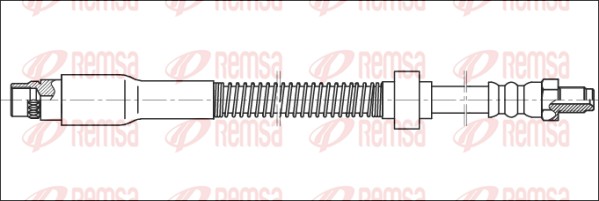 Flexible de frein REMSA G1901.34