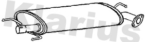 Silencieux central KLARIUS 231545