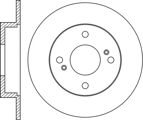 Disque de frein FIT FR0945