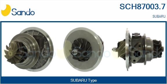 Groupe carter, turbocompresseur SANDO SCH87003.7