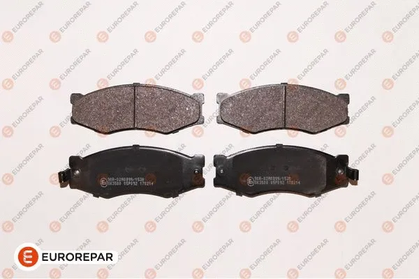 Kit de plaquettes de frein, frein à disque EUROREPAR 1675993380