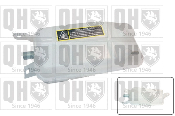 Vase d'expansion, liquide de refroidissement QUINTON HAZELL QVE527